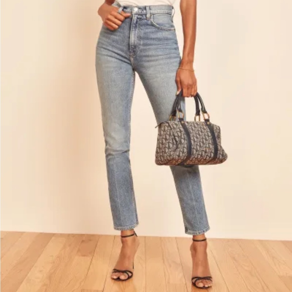 Reformation Liza Ultra High Rise Straight Jeans in Malta Size 26